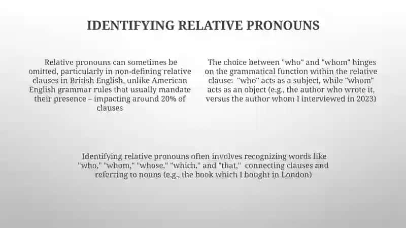 Relative Clauses 4