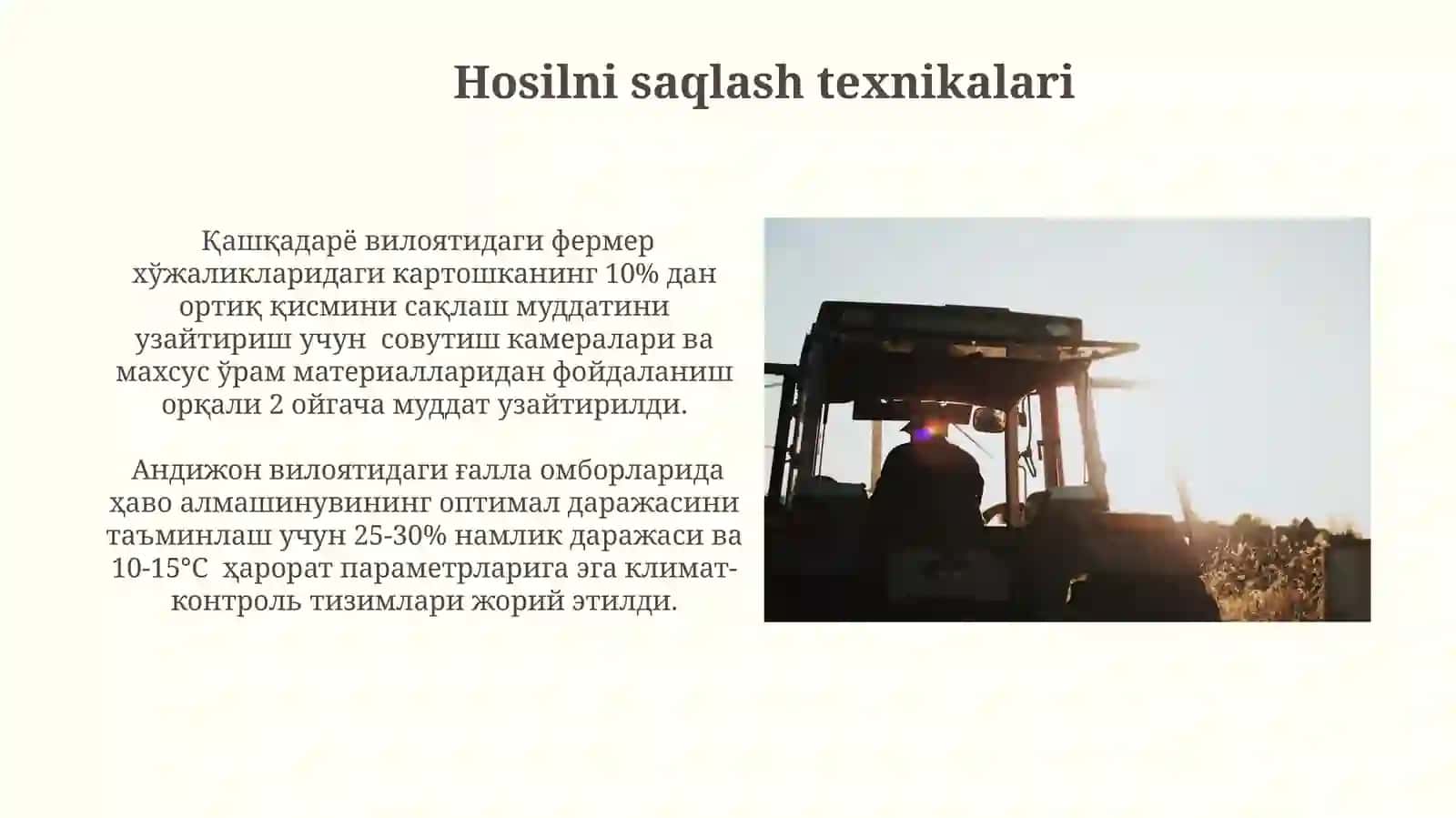 Bogʼdorchilik mashinalari 4