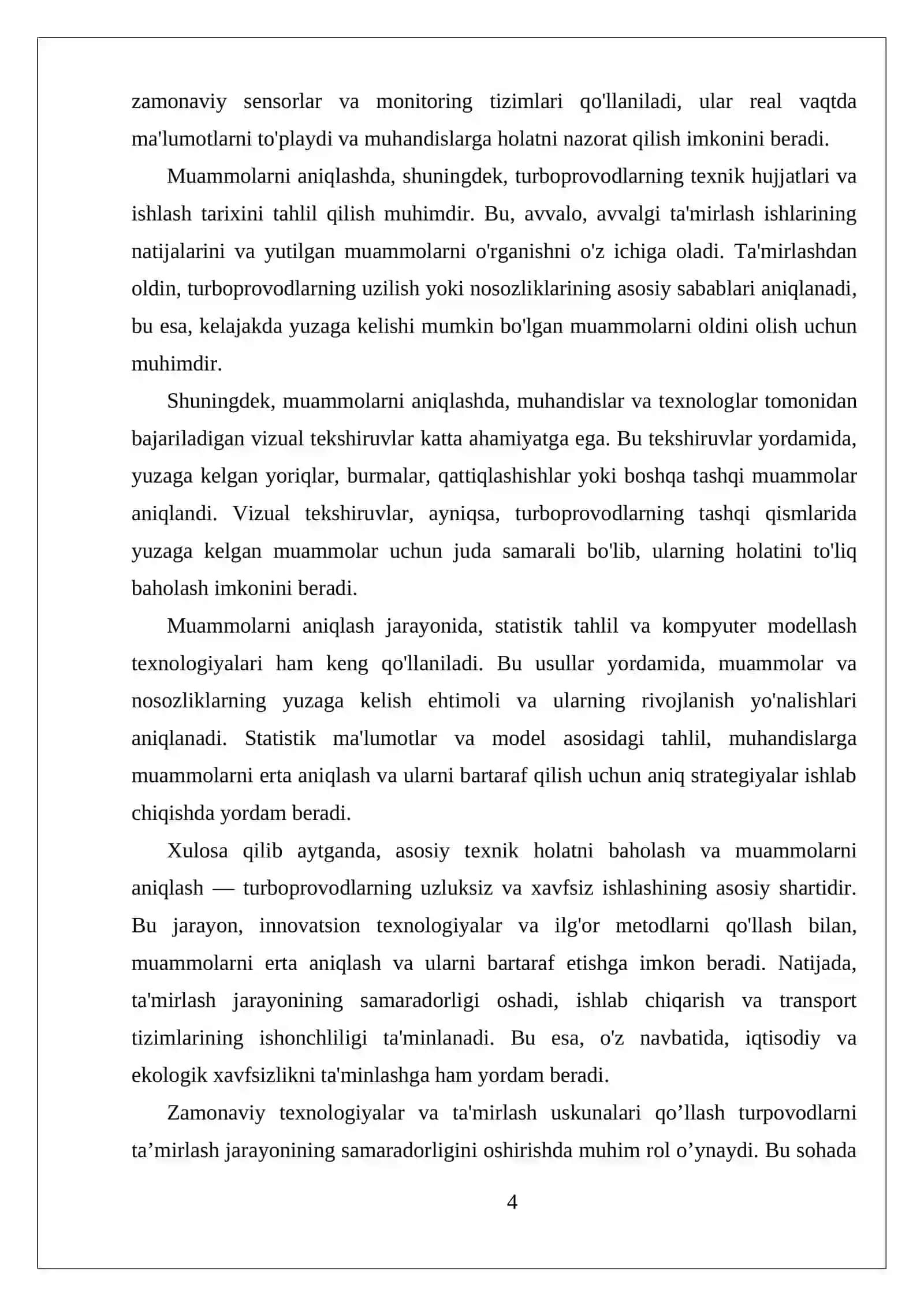 Turboprovodlarini ta'mirlash 4