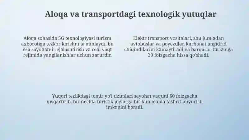 Turizmda texnologiyalar evolyutsiyasi 4