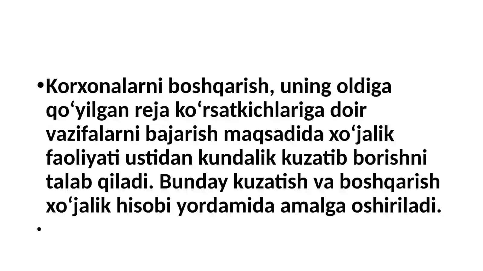 Buxgalteriya hisobi fanining predmeti va tamoyillari 4