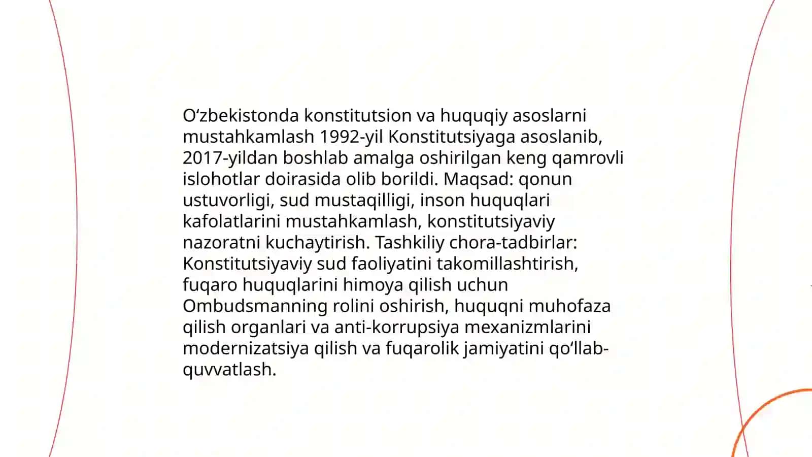 Ozbekistonda demokratik fuqarolik jamiyati asoslarining shakklanishi 4