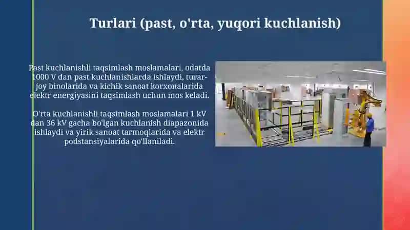 Kammutatsion apparatlari va kamplekt taqsimlovchi qurulmalar 4