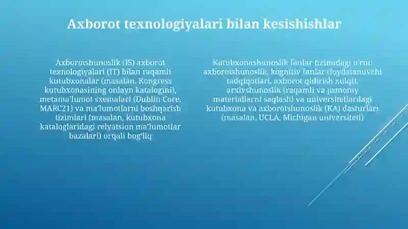 Ilmiy bilimlar tizimida kutubxonashunoslik maqomining umumiy tasnifi 4