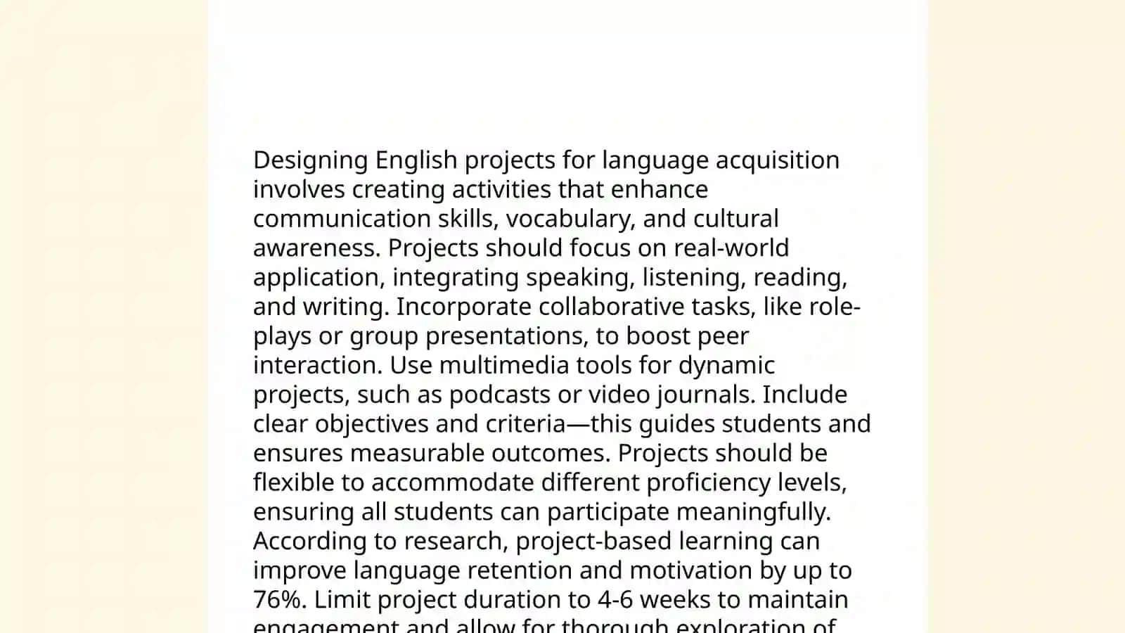 TEACHING ENGLISH THROUGH PROJECT-BASED LEARNING 4