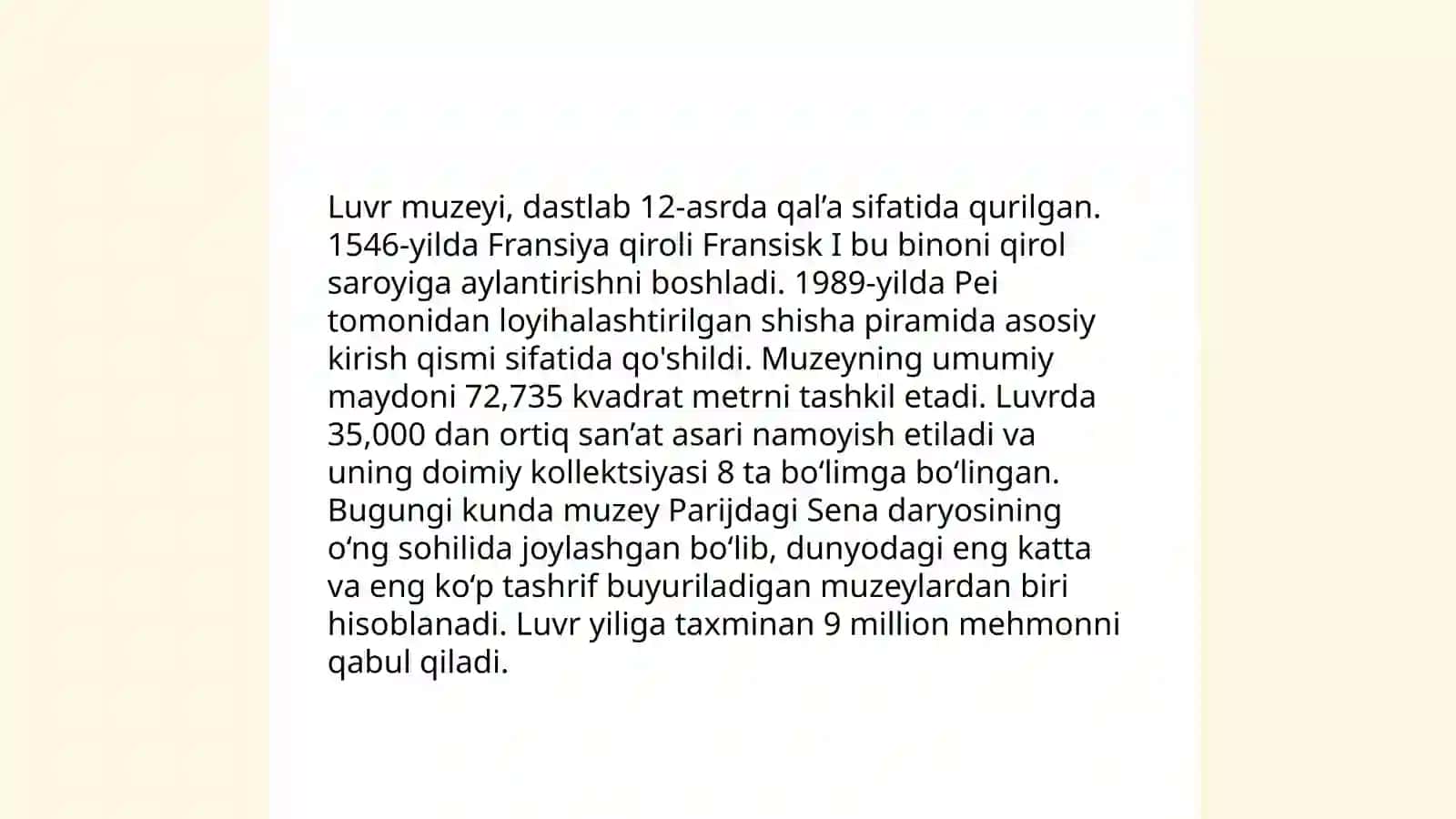 Luvr muzeyi haqida 4