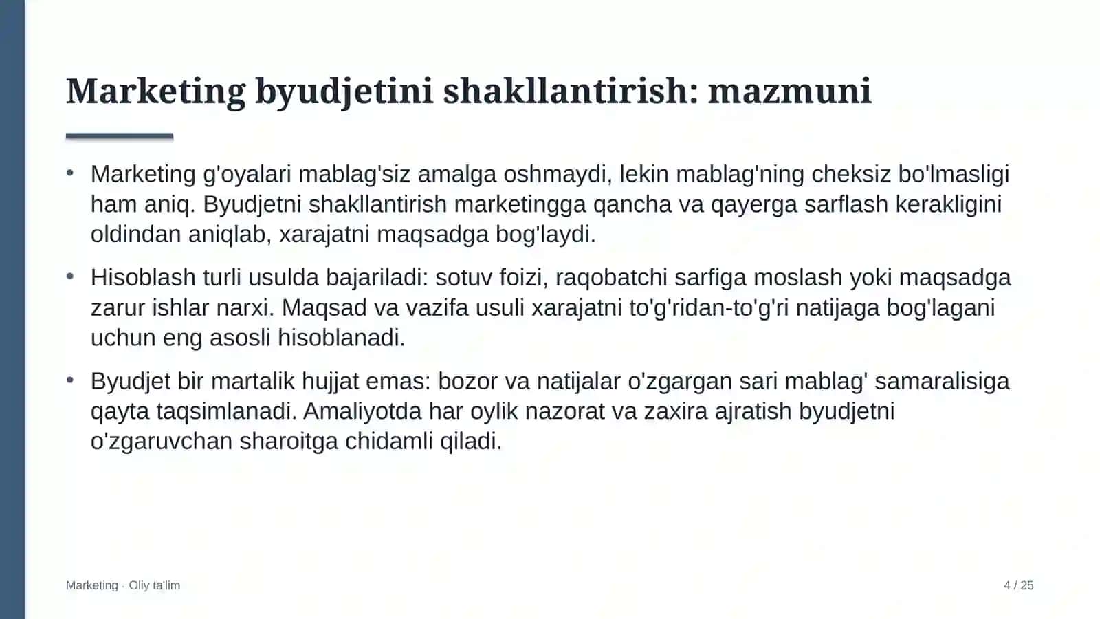 Kriptoaktivlar bozorida marketing budjetini shakllantirish 4