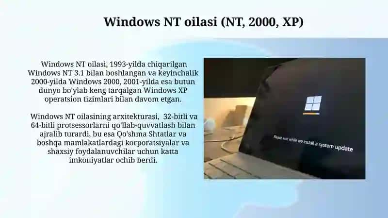 Windows operatsion tizimlari 4