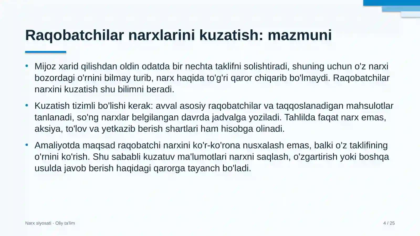 tizim integratorlarida raqobatchilar narxlarini kuzatish 8612 4