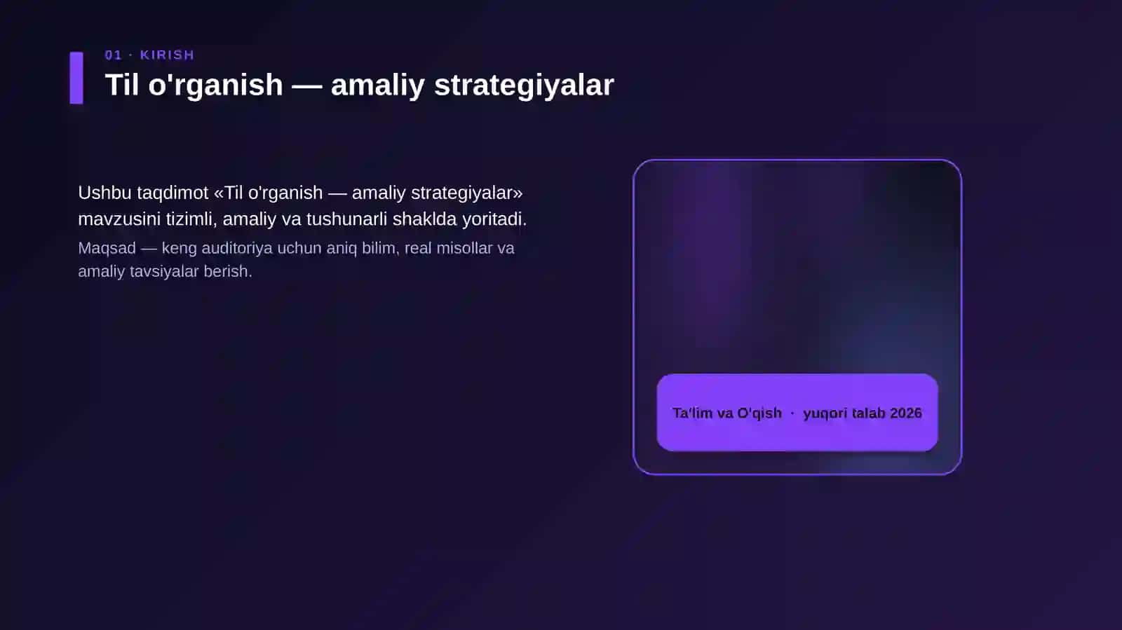 Til o'rganish — amaliy strategiyalar 4