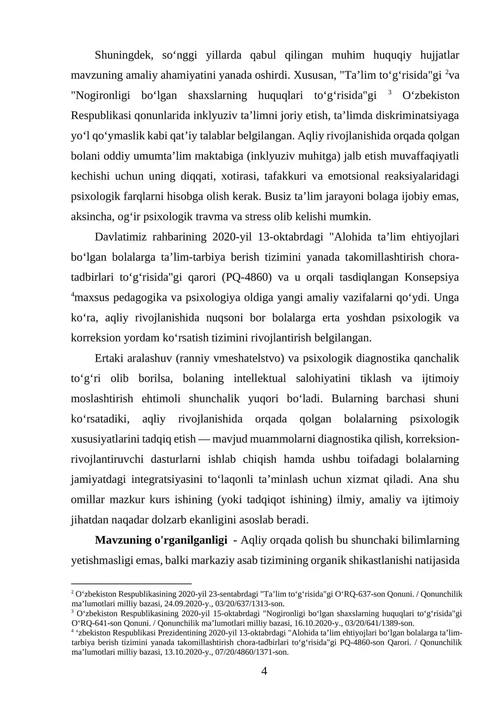 Aqliy rivojlanishda orqada qolishning psixologik xususiyatlari 4
