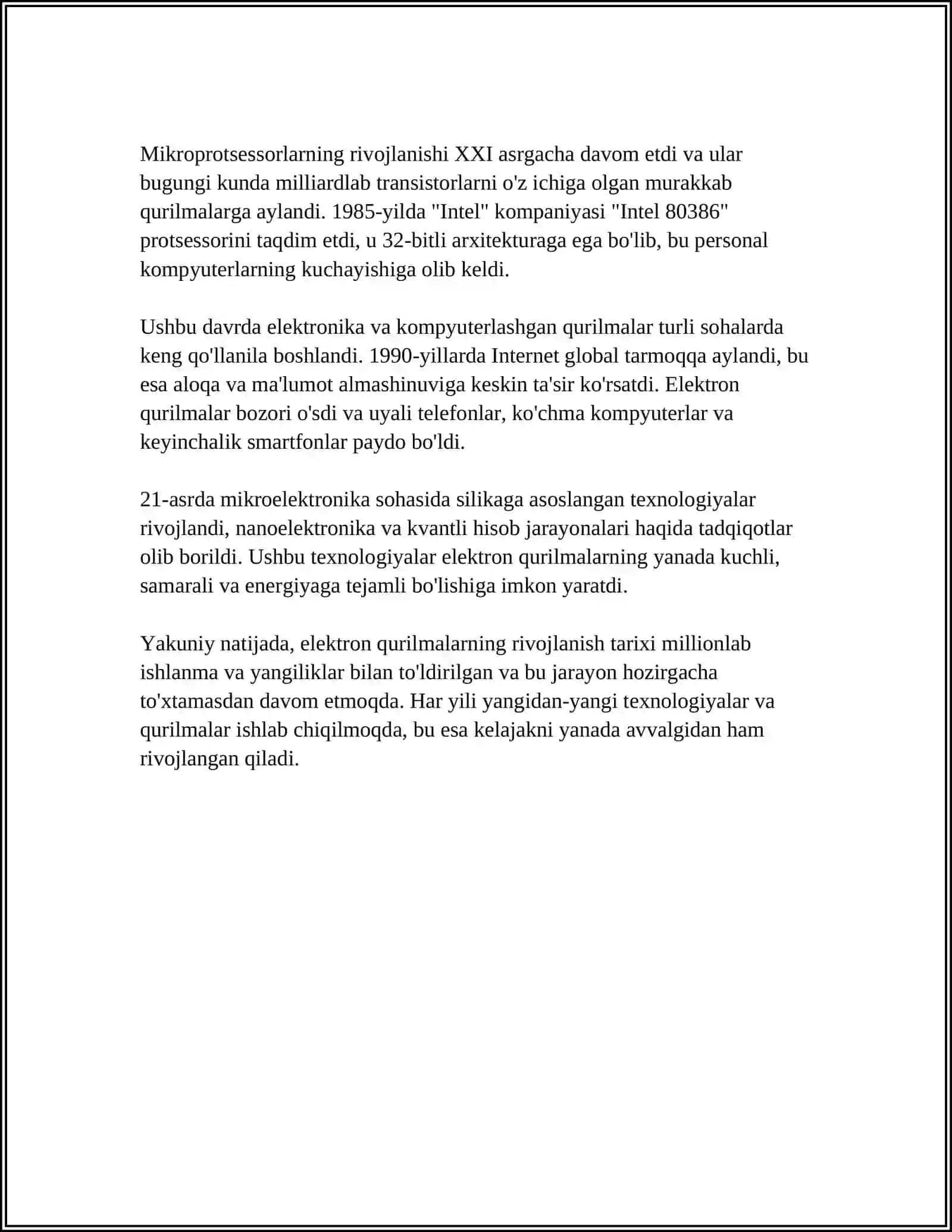 ELEKTRON QURILMALARNING PAYDO BOʻLISHI VA RIVOJLANISH TARIXIDA ELEKTROVAKUM LAMPALARNING OʻRNI. ELEKTRON YORITISH TIZIMLARINING LAMPALARI 4