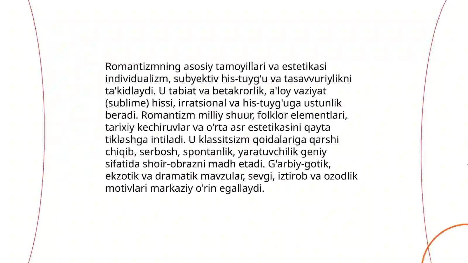 Romantizim adabiyoti 4