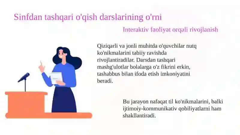 Sinfdan tashqari o'qish darslari orqali boshlang'ich sinf o'quvchilarining nutq madaniyatini shakllantirish 4