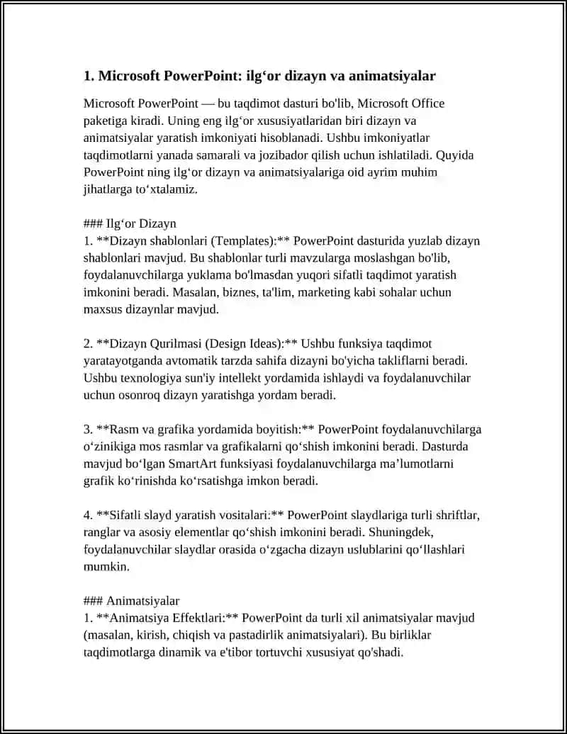 Microsoft PowerPoint 4