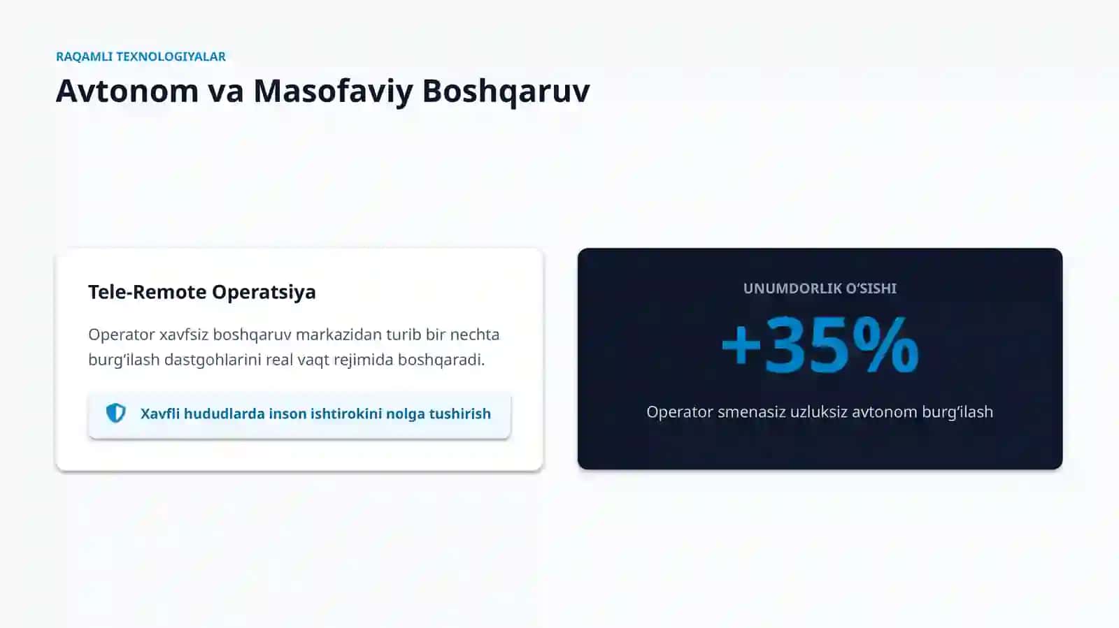 BURG‘ILASH MASHINALARI RIVOJLANISHI: HOLATI VA YO‘NALISHLARI 4