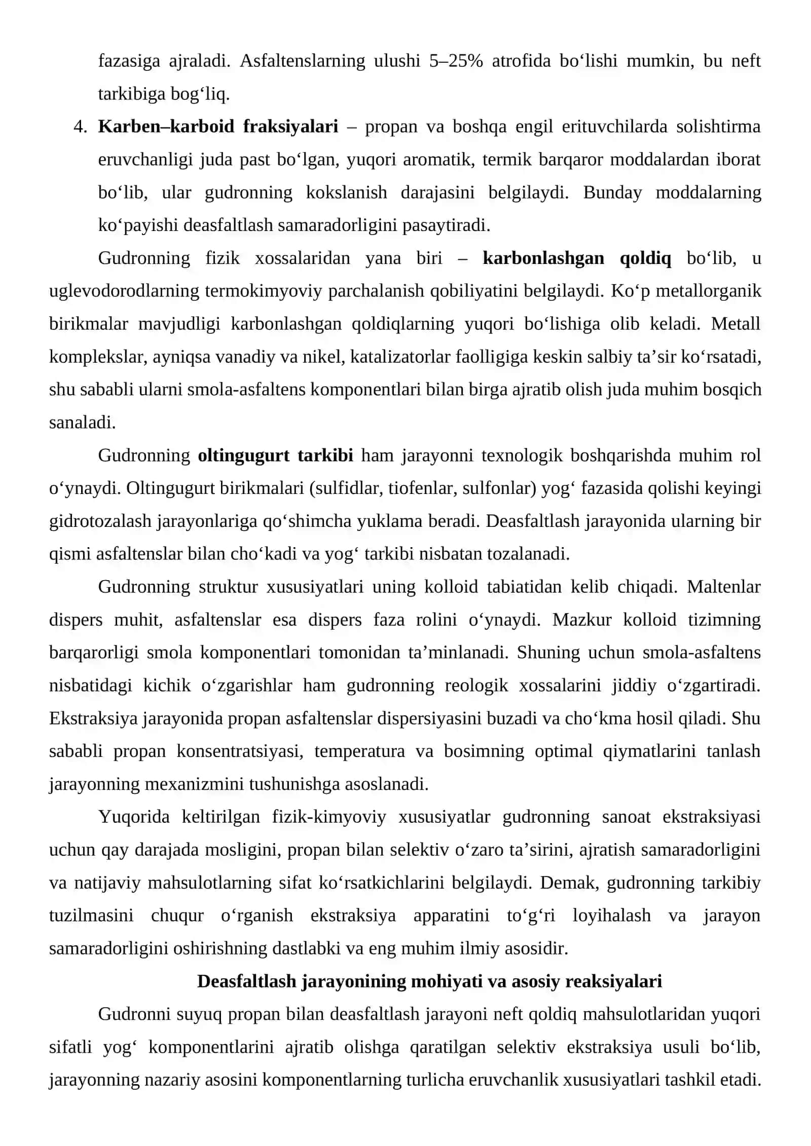 Suyuq propan bilan deasfaltlash apparati 4
