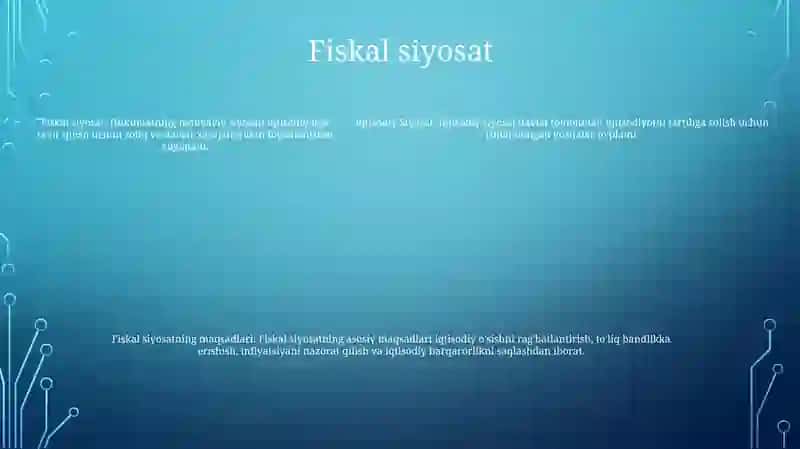 Iqtisodiy Siyosat 4
