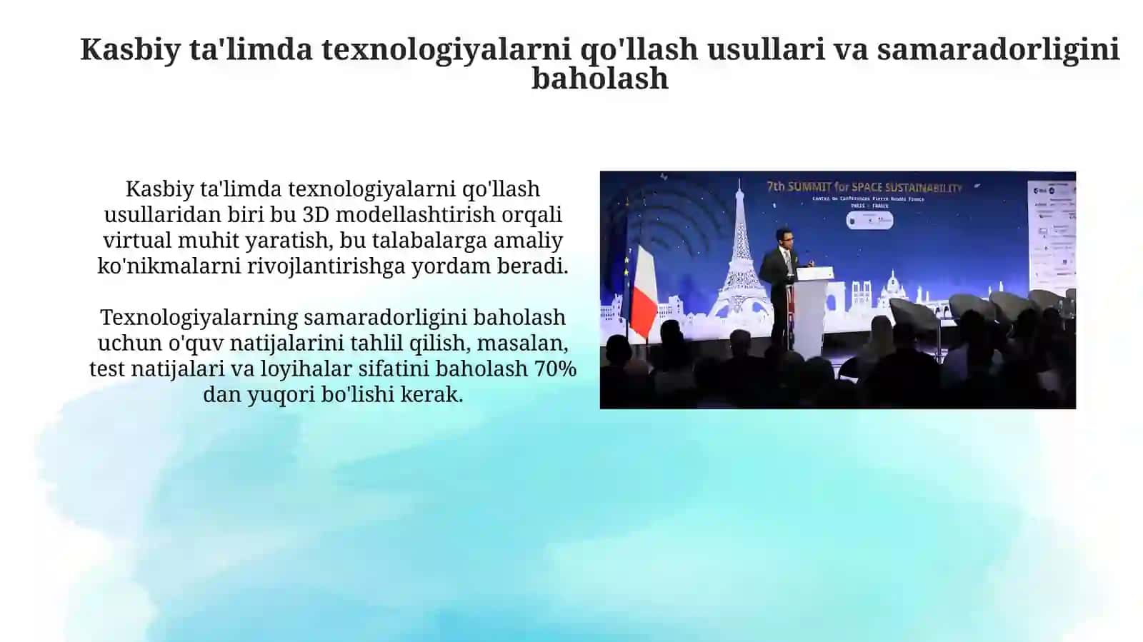 Kasbiy faoliyatni shakllantirish texnologiyasi 4