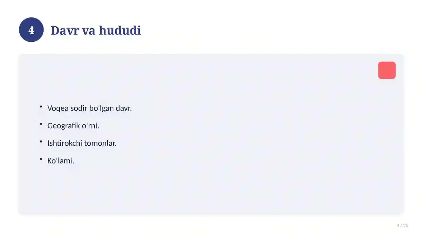 TAQDIMOT 4
