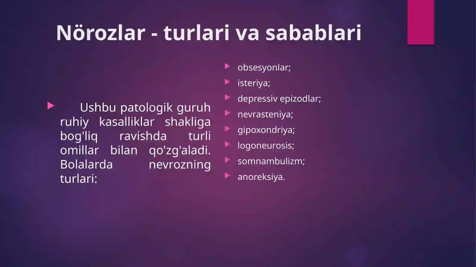 Bolalar psixikasi va nevrozlar 4