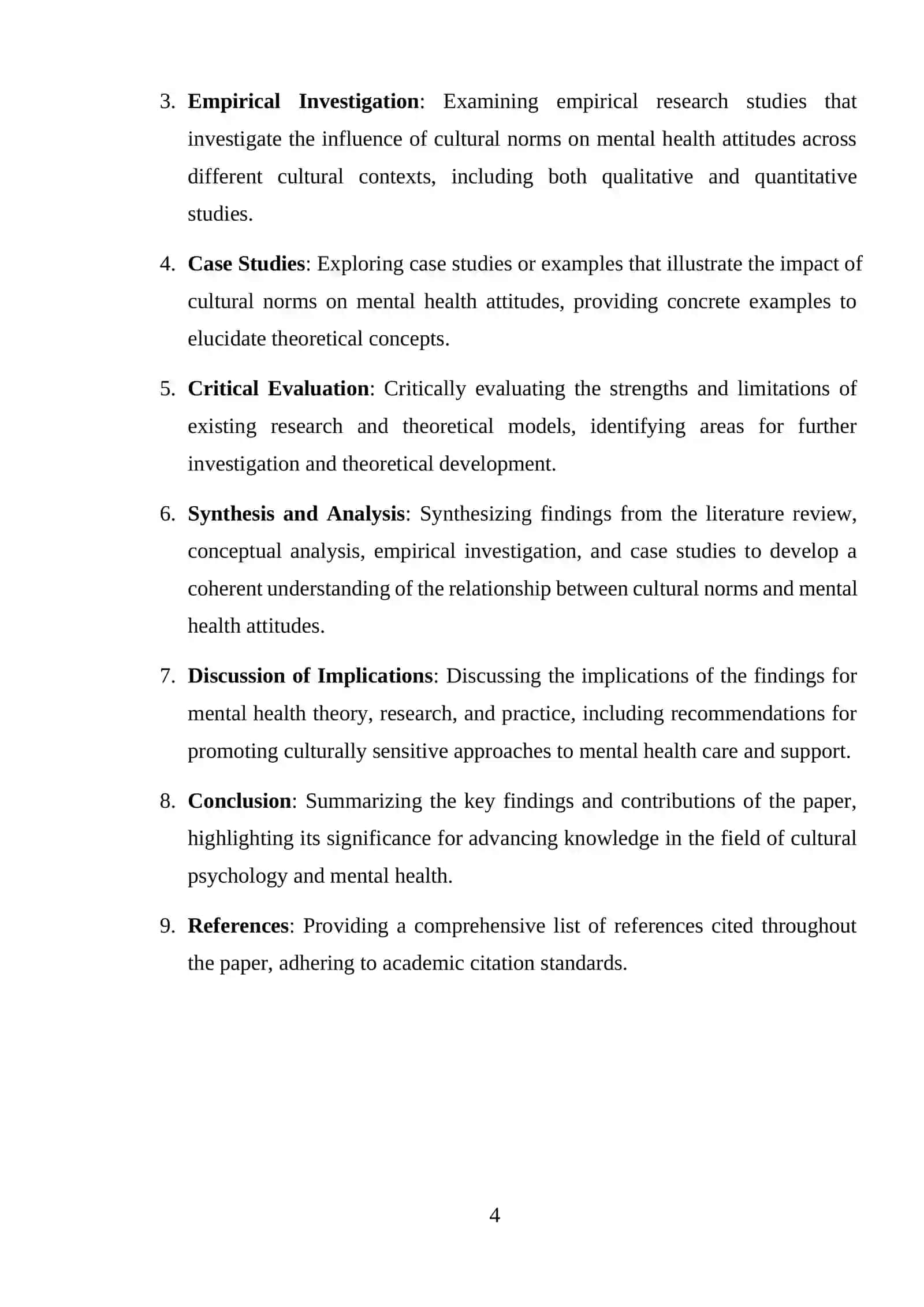 FACTORS SHAPING MENTAL HEALTH ATTITUDES IN DIFFERENT CULTURE 4