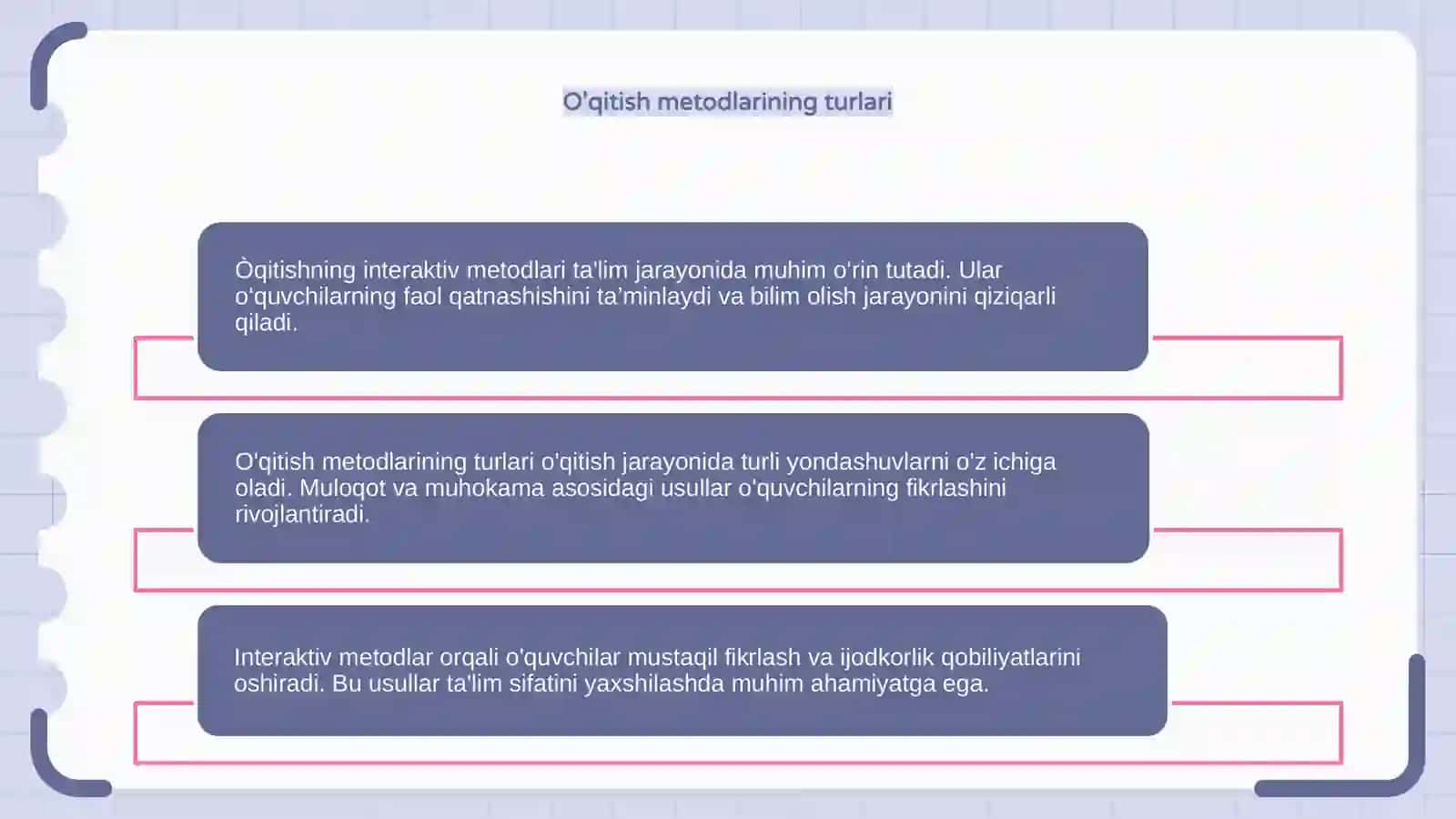 Òqitishning interaktiv metodlari 4
