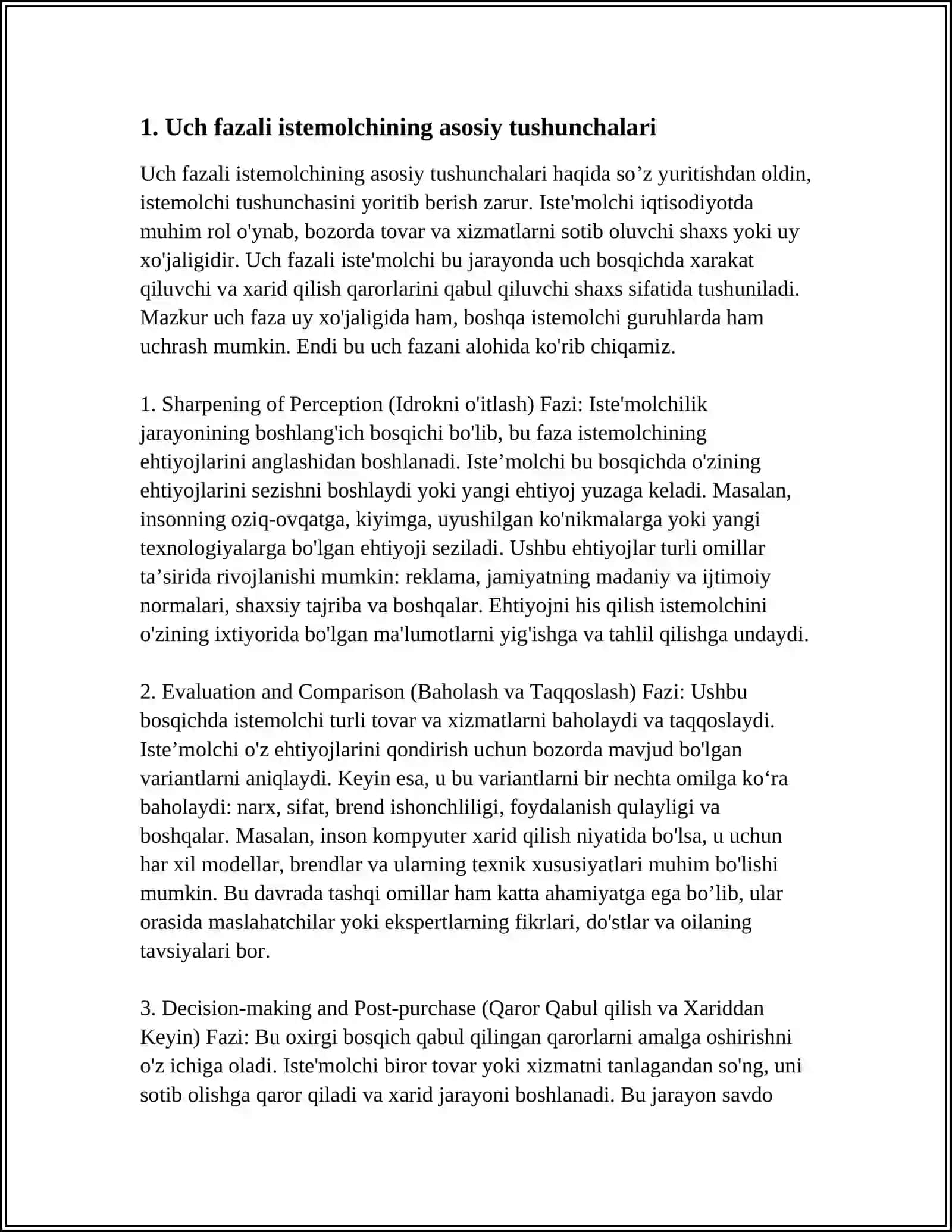 UCH FAZALI ISTEMOLCHILARNI YULDUZ VA UCHBURCHAK ULASH USULLARI 4