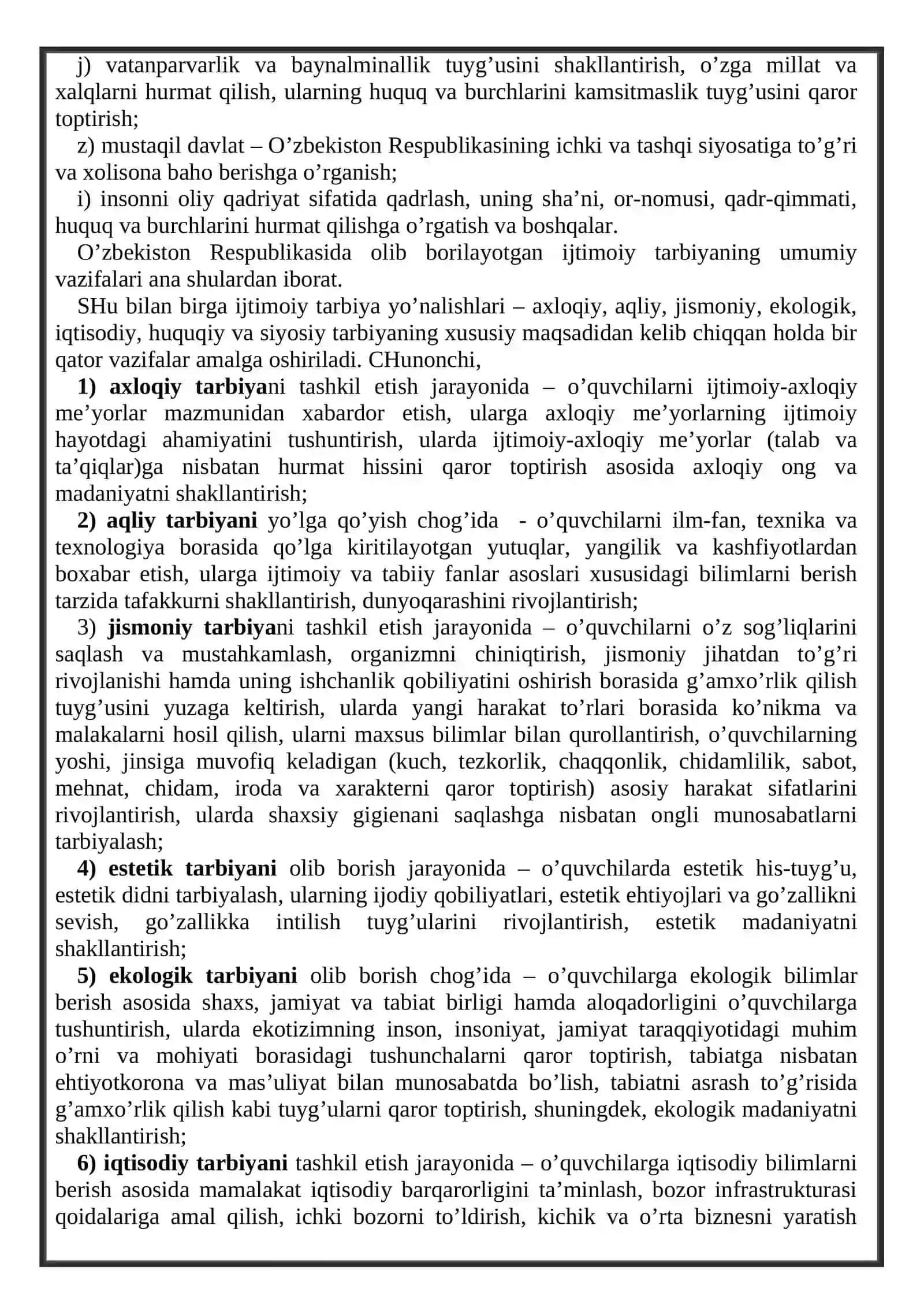 Tarbiya turlari va usullari 4