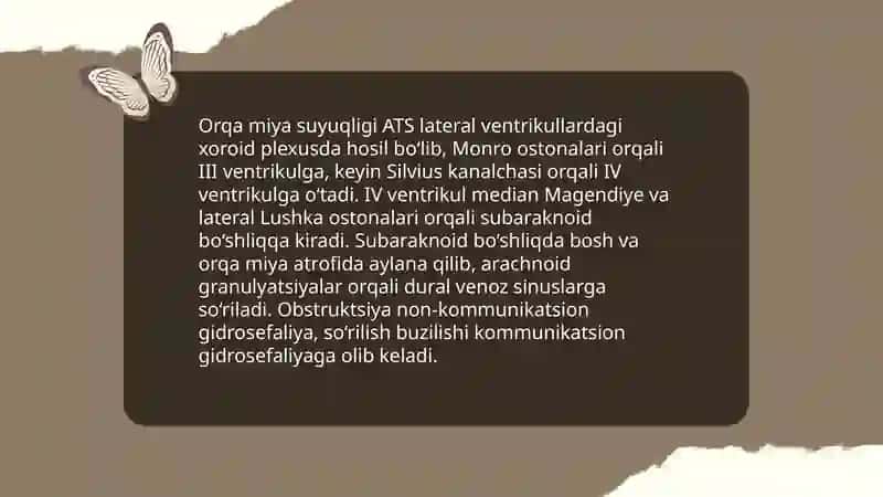 Orqa miya suyuqligi sirkulyatsiyasi, klinik ahamiyati 4