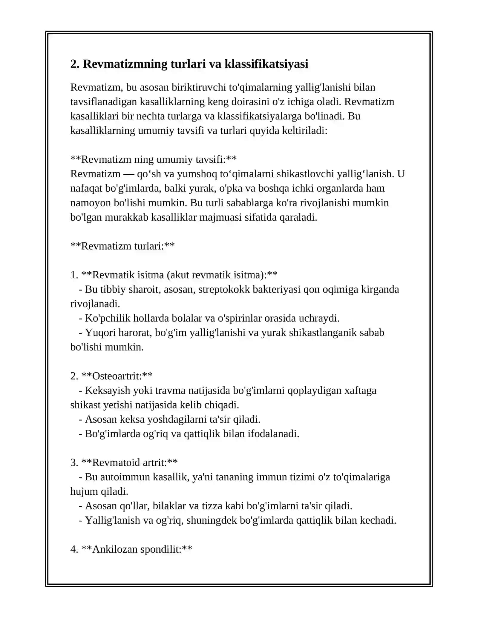 REVMATIZM 4