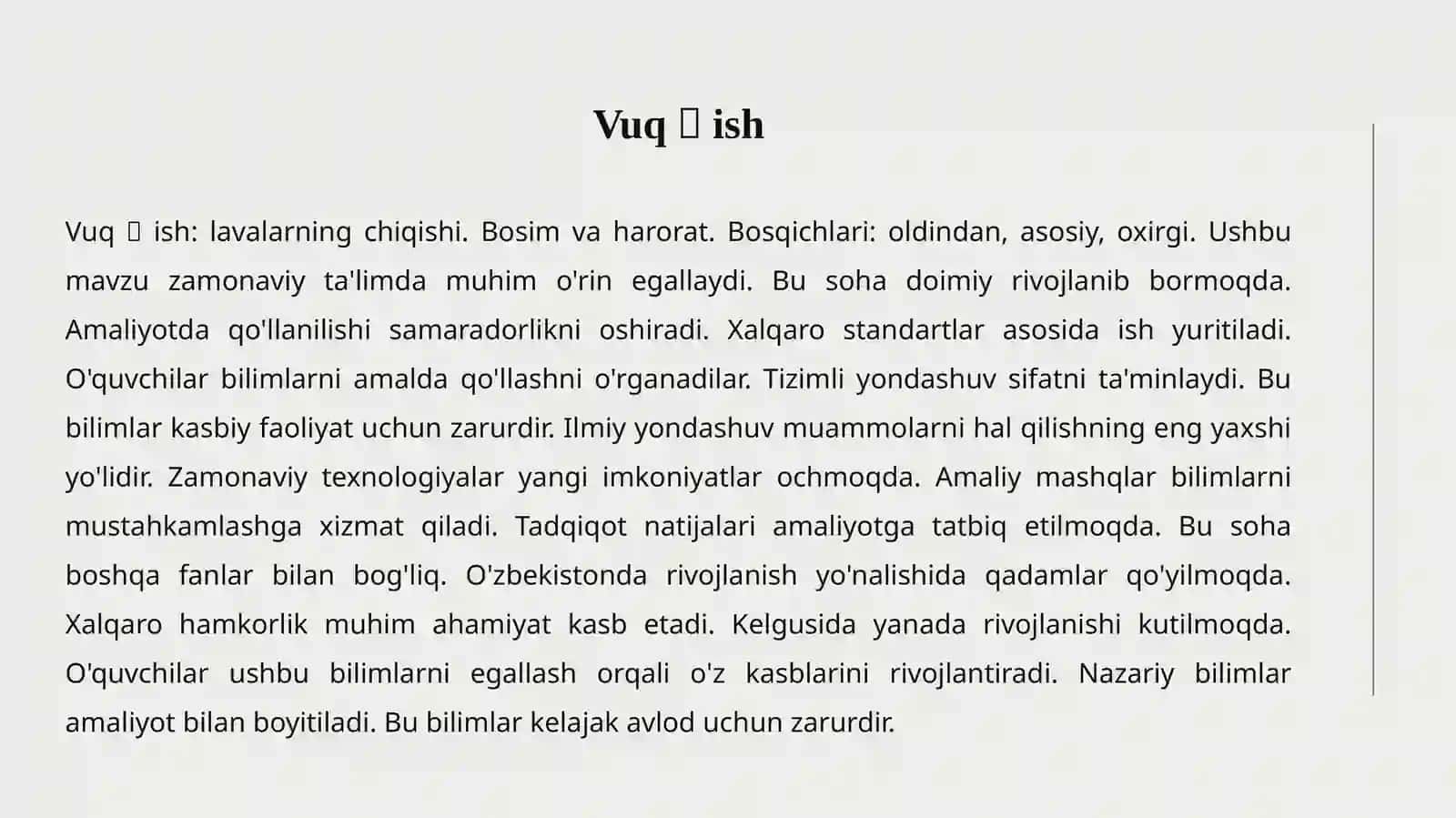 Vulkan va uning mahsulotlari 4