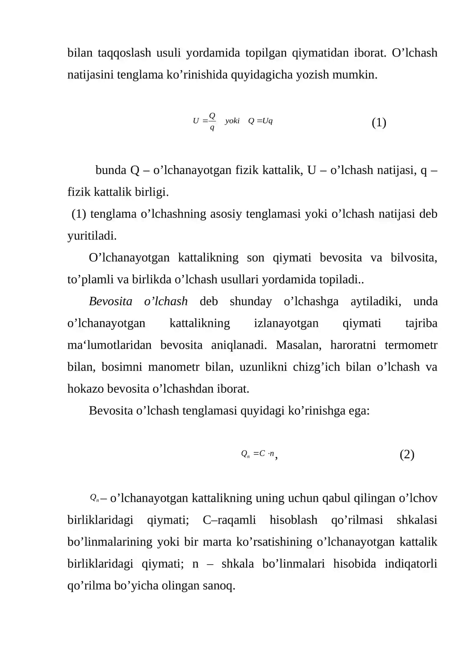 Issiqlik tеxnika o’lchovlari va avtomatik boshqarish nazariyasi 4