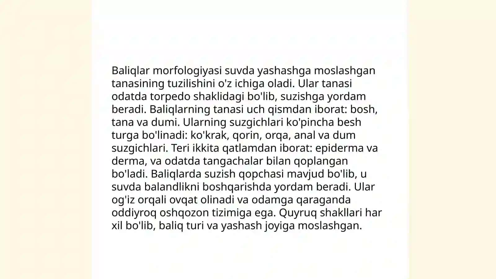 Tog'ayli va suyaklibaliqlarni sistematikasi 4