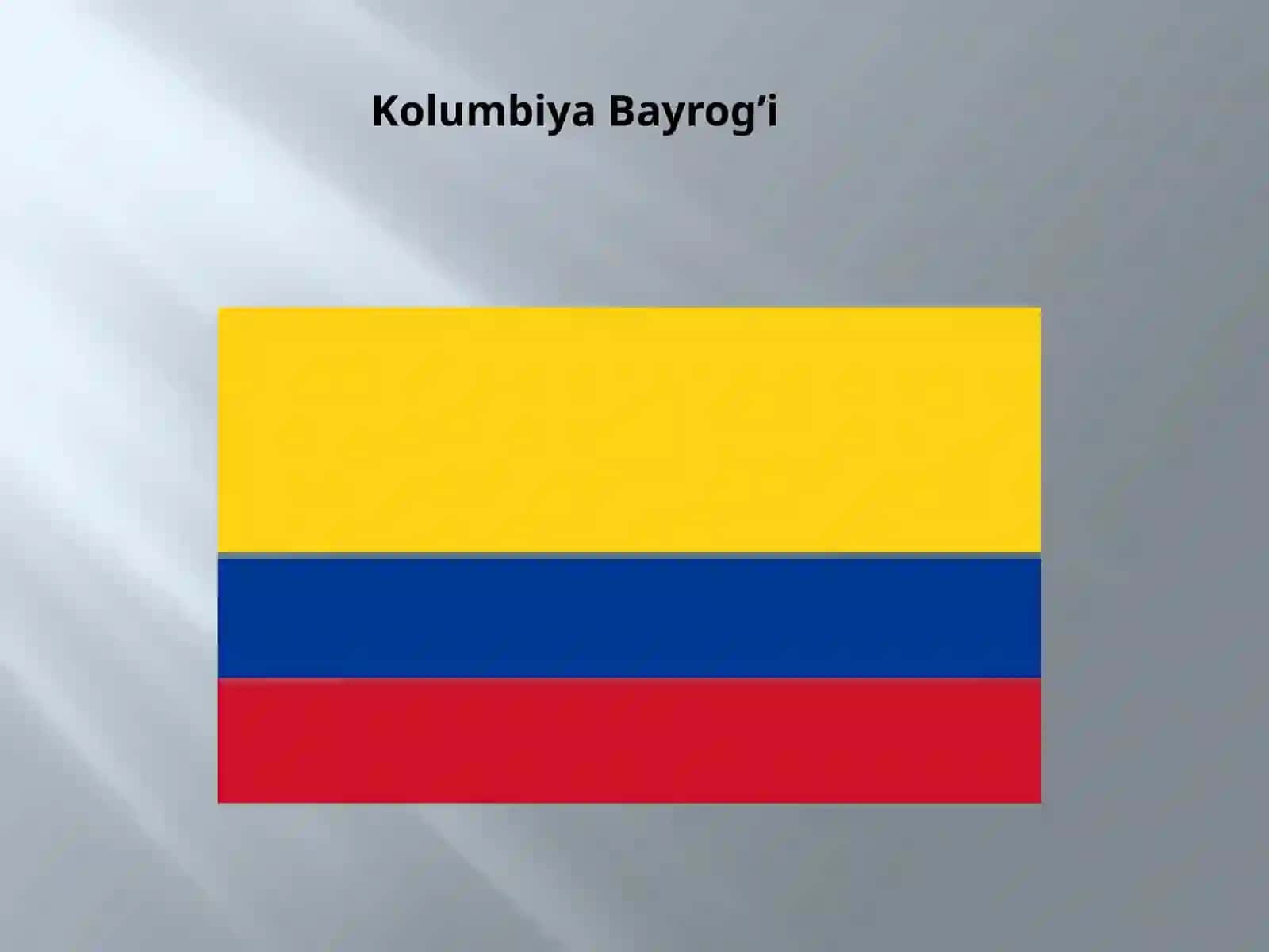 Kolumbiyahaqida 4