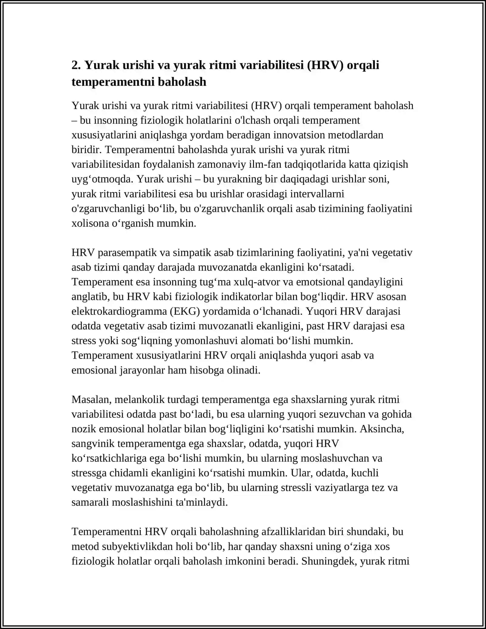 TEMPERAMENT XUSUSIYATLARINI BAHOLAYDIGAN OB'EKTIV METODLAR 4