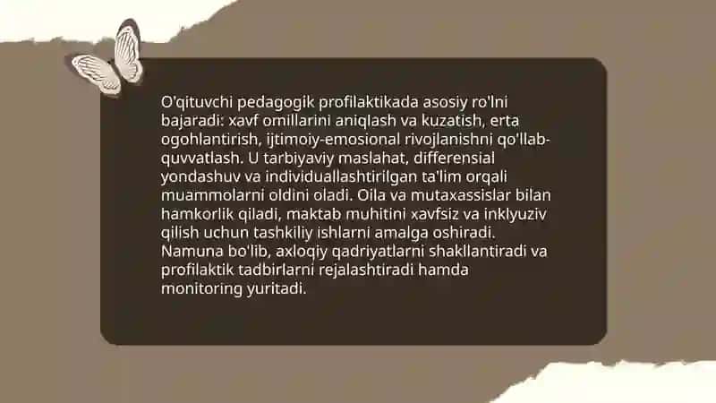 Pedagogik profilaktika 4