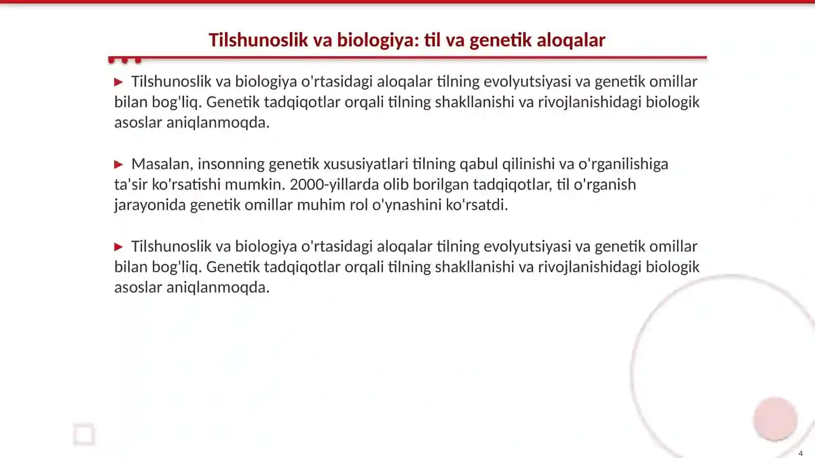 Tilshunoslikning aniq fanlar bilan munosabati 4