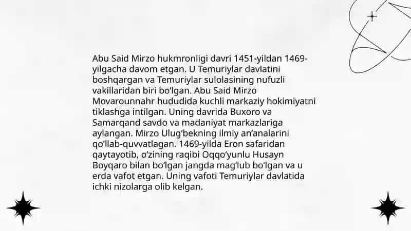 Abu Said Mirzo 4