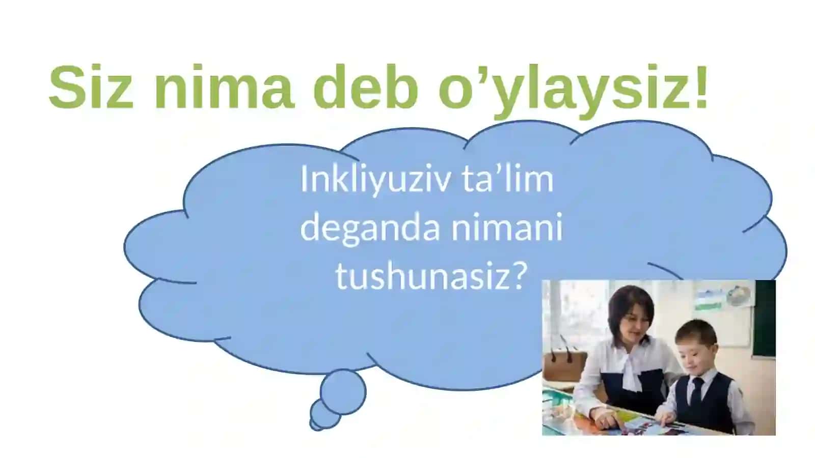INKLYUZIV TA’LIM JARAYONI VA RESURS O’QITUVCHI 4