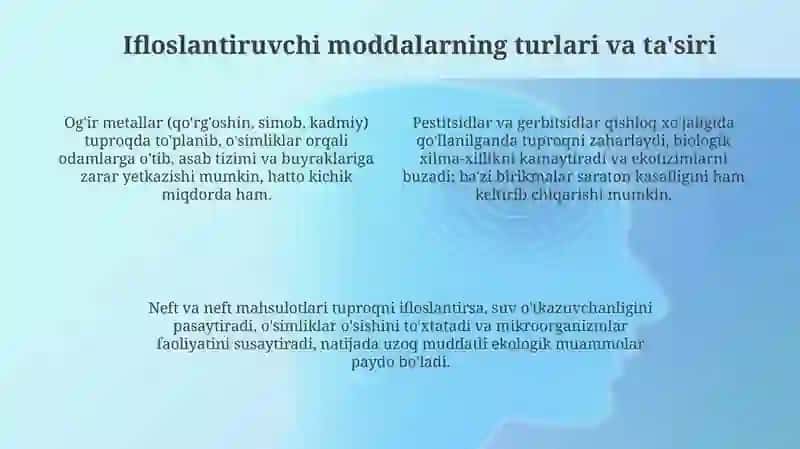 Tuproqning ifloslanishi 4