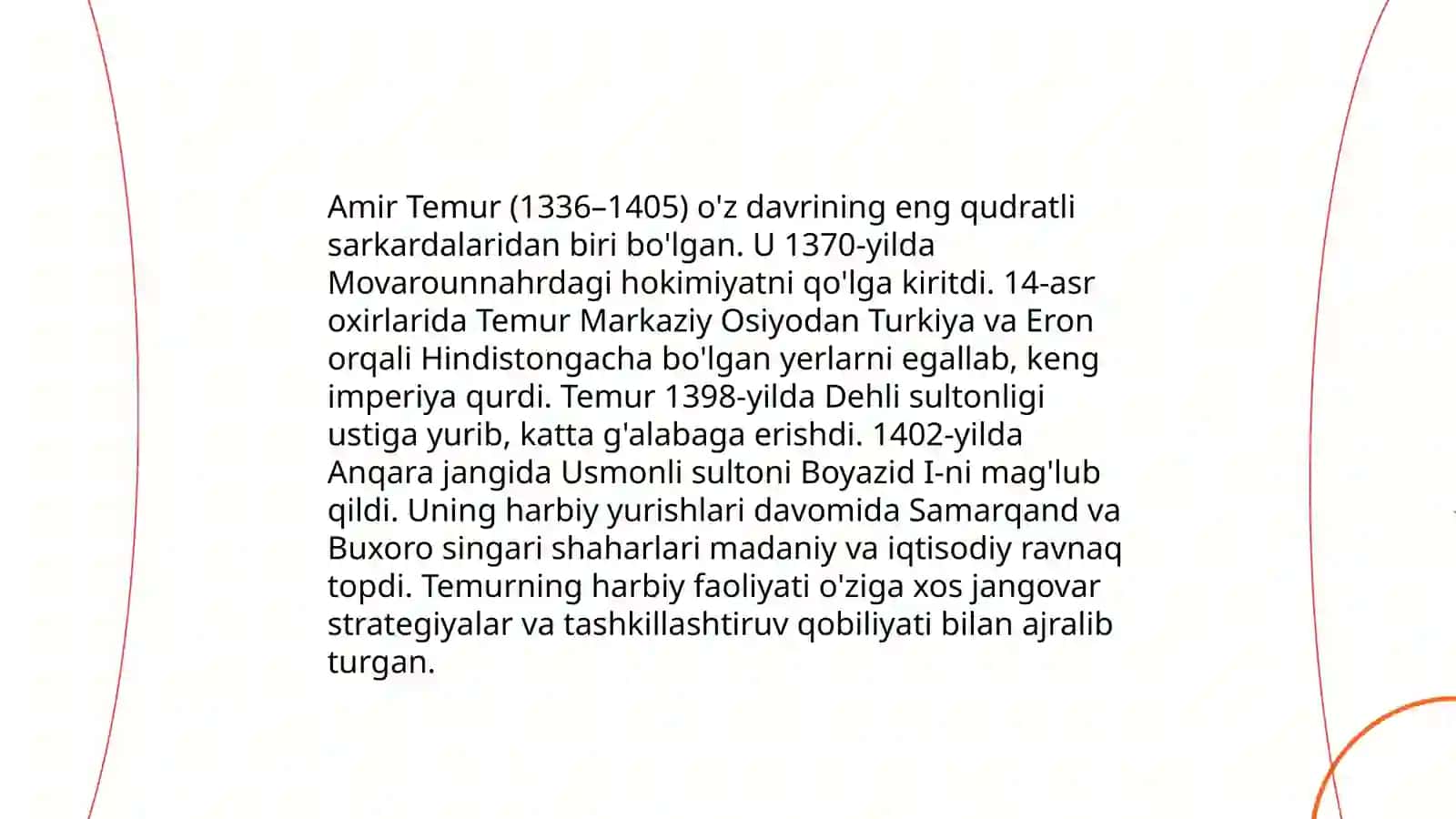 Amir Temur davlat arbobi Abdullayev Xojiakabar 4