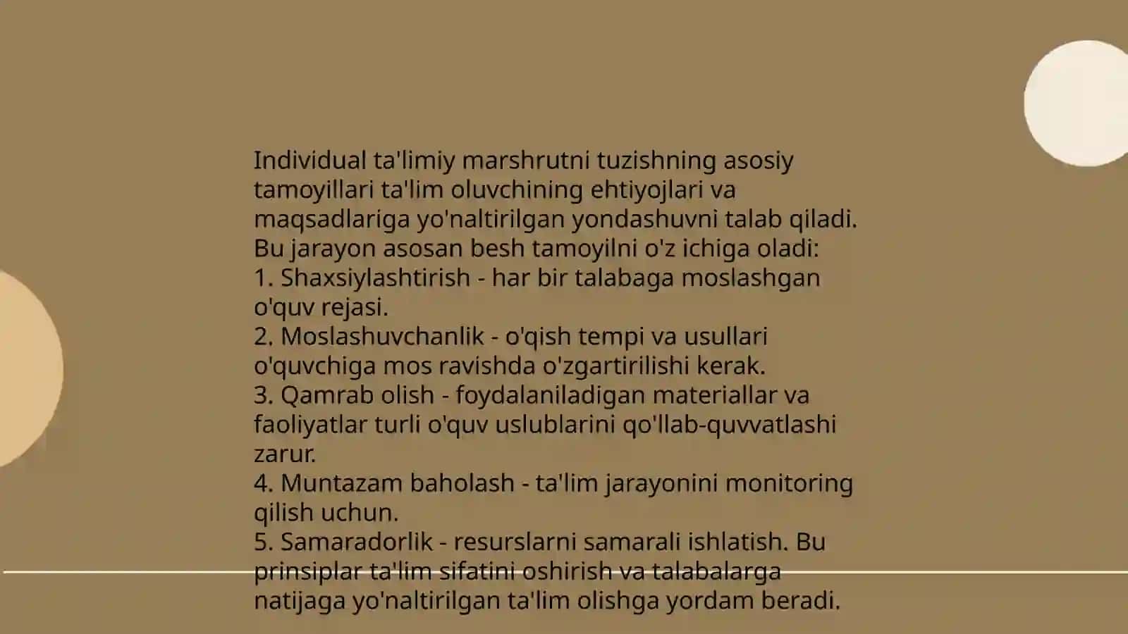 Individual ta'limiy marshrut: tuzish tamoyillari, mutaxassislar jamoasi 4
