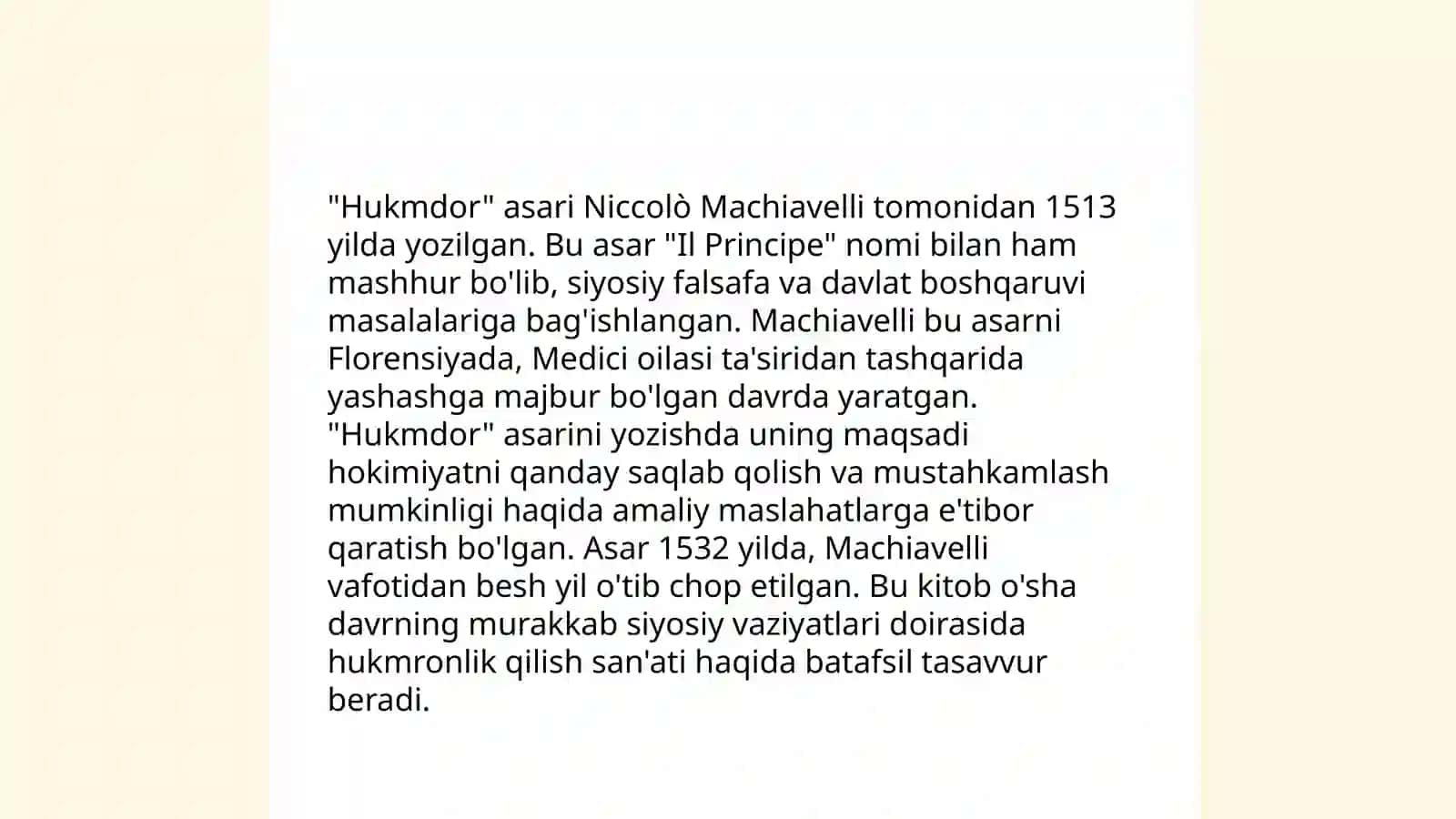 Nikkolo Makiavilli 4