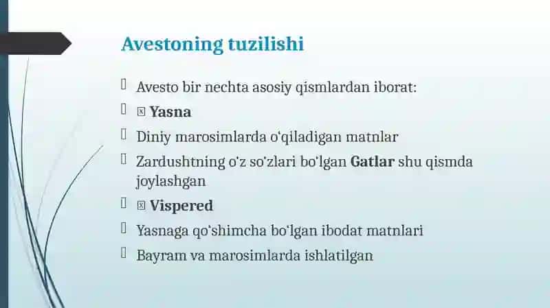 AVESTO 4