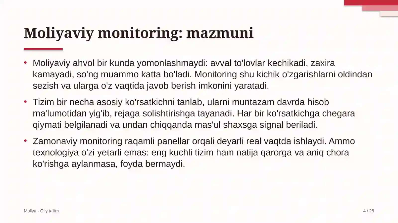 Avtomobil yuvish shoxobchalarida moliyaviy monitoring 4