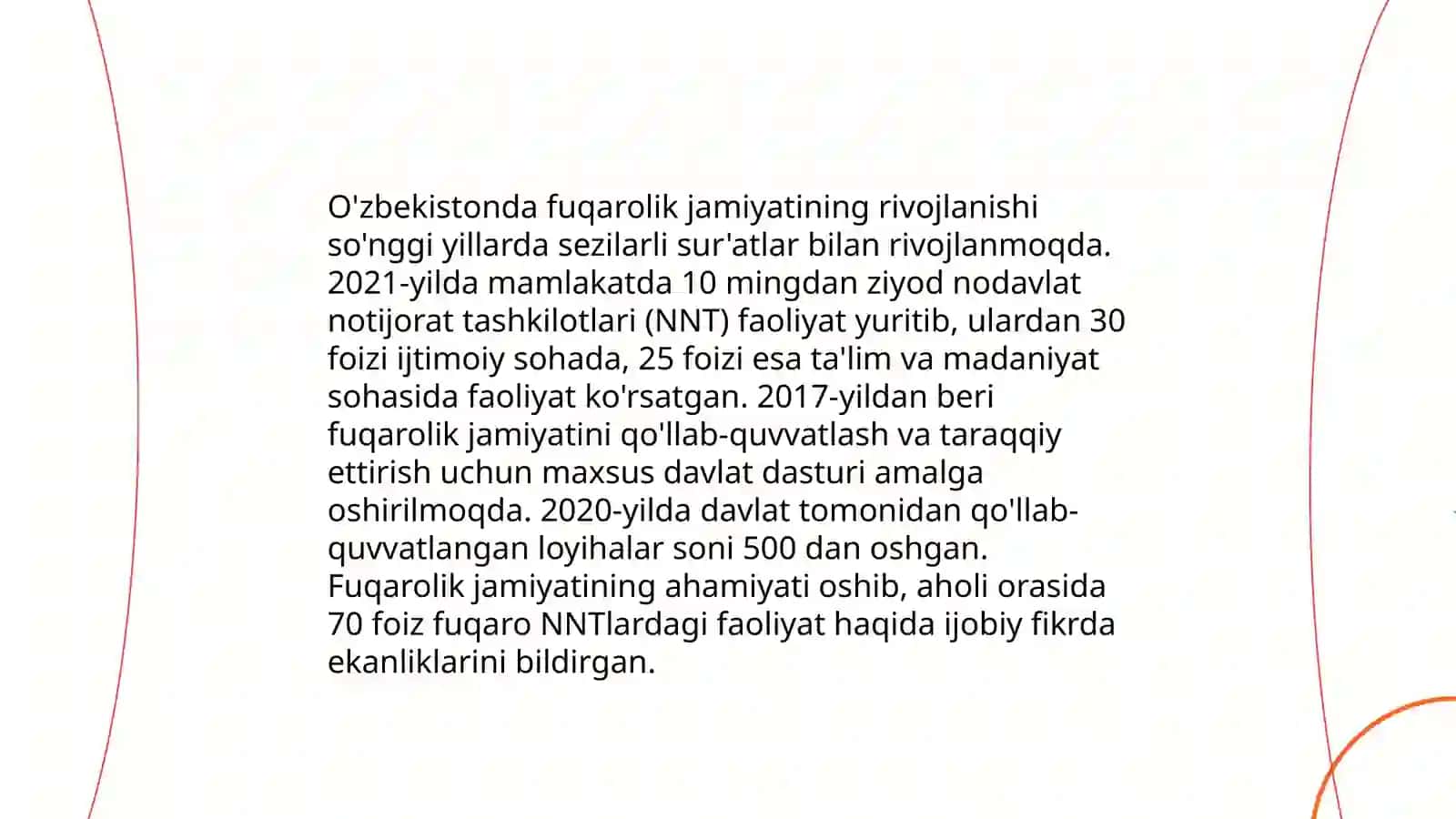 Yangi O'zbekistonda inson haq - huquqlari va erkinliklari kafolatlarining yaratilishi 4