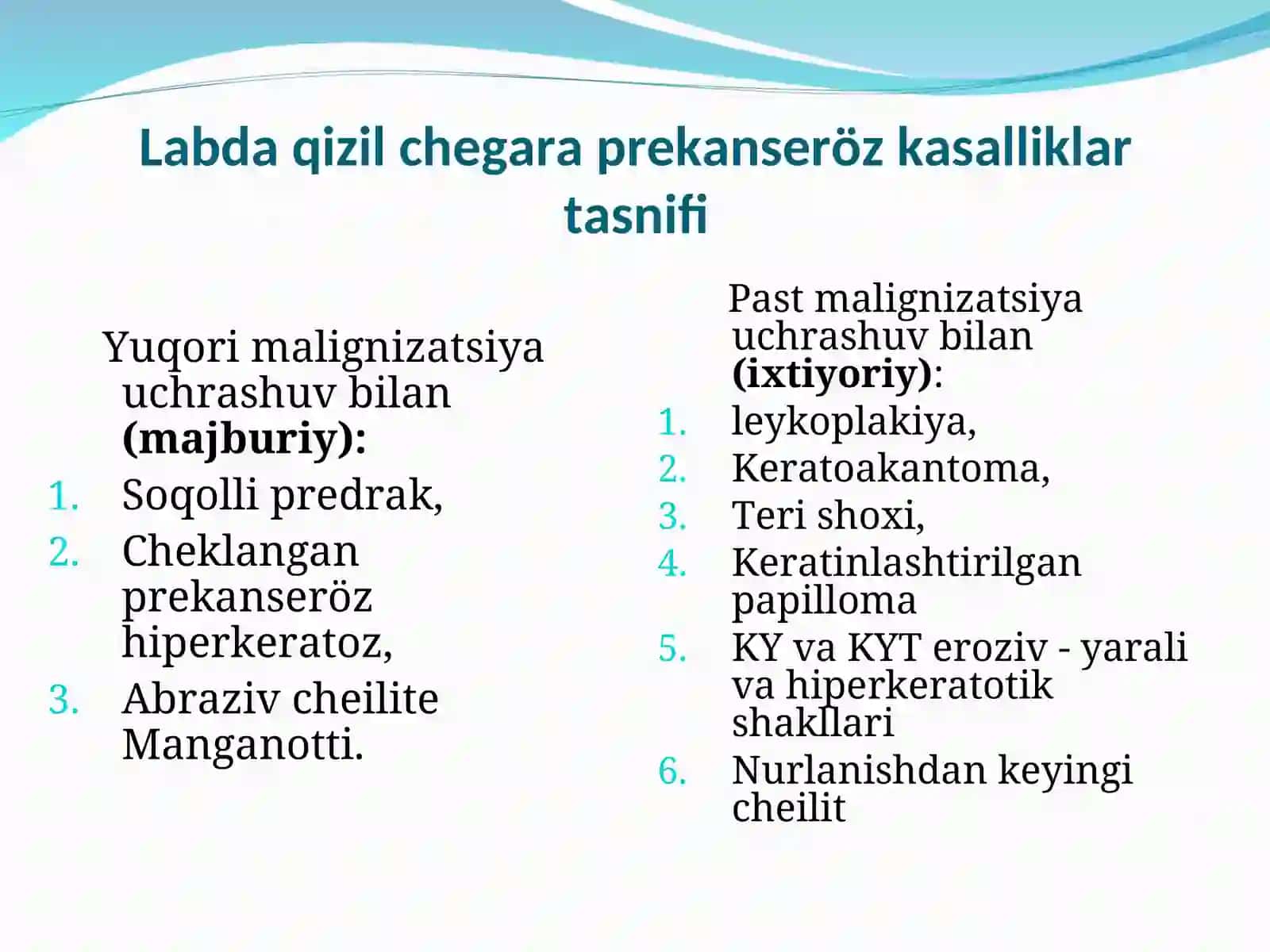 Prekanseröz kasalliklar 4
