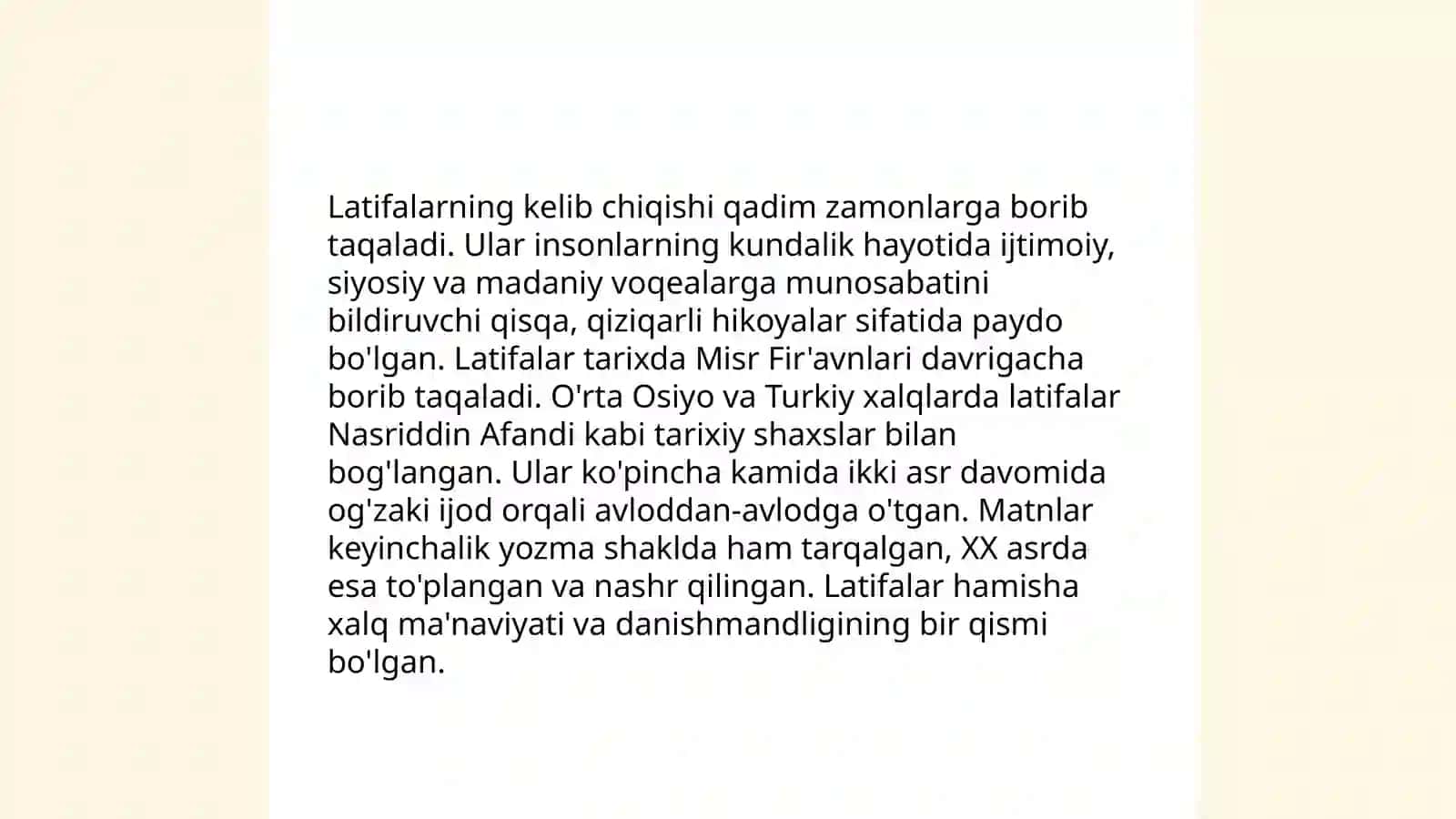 Latifa, lof, askiya janrlari boʻyicha taqdimot tayyorlash 4