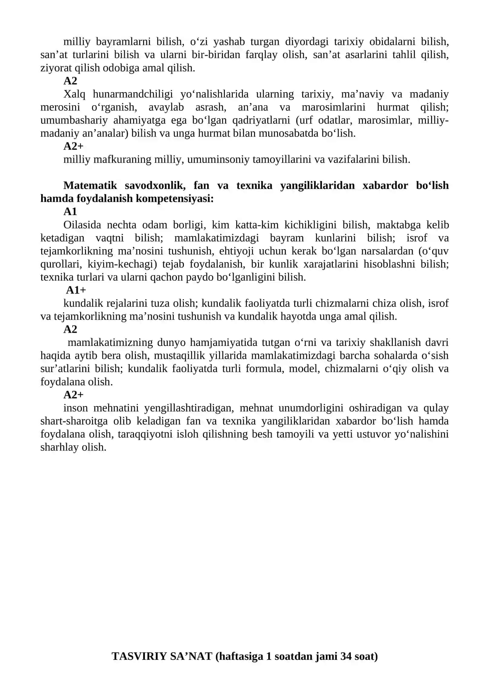 Tasviriy san’at o‘quv fanini o‘qitish 4